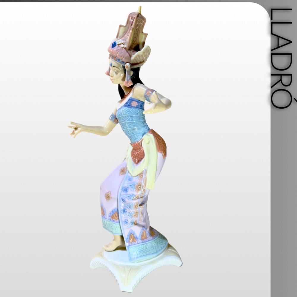 LLADRÓ Bali Dancer Porcelain Figurine - Picture 2 of 14